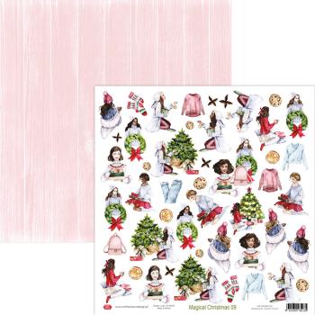 Craft & You Design - Designpapier "Magical Christmas" Paper Pad 12x12 Inch - 4 Bogen