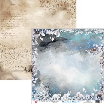 Craft & You Design - Designpapier "Mysterious Winter" Paper Pad 12x12 Inch - 12 Bogen