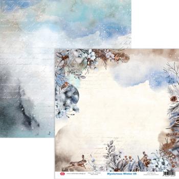 Craft & You Design - Designpapier "Mysterious Winter" Paper Pad 12x12 Inch - 12 Bogen