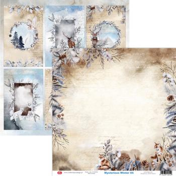 Craft & You Design - Designpapier "Mysterious Winter" Paper Pad 12x12 Inch - 6 Bogen