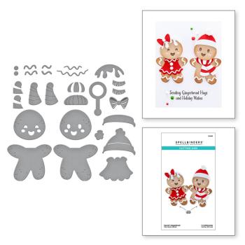 Spellbinders - Stanzschablone "Dancin' Gingerbread" Dies