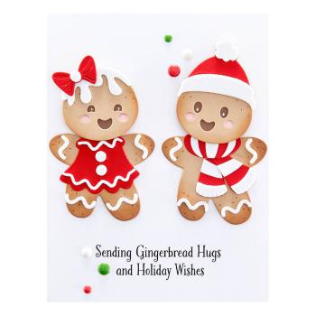 Spellbinders - Stempelset "Dancin' Christmas Sentiments" Clear Stamps