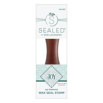 Spellbinders - Wachssiegel Stempel "Joy Diamond" Waxs Seal Stamp