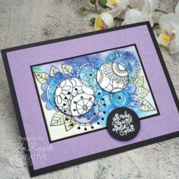 Woodware - Stempelset "Pretty Place" Clear Stamps Design by Jane Gill