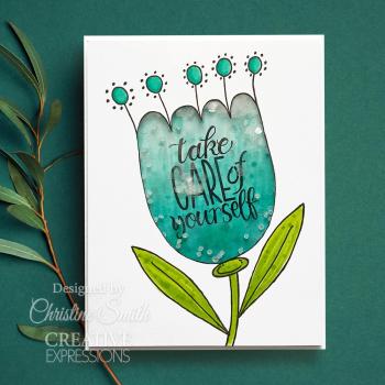 Woodware - Stempelset "Take Care" Clear Stamps Design by Jane Gill