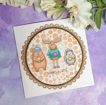 Creative Expressions - Stempelset "Warm Hugs" Clear Stamps 6x8 Inch Design by Janes´s Doodles