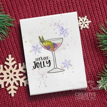 Creative Expressions - Stempelset "Holiday Cheers" Clear Stamps 6x8 Inch Design by Janes´s Doodles