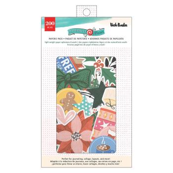 American Crafts - Aufkleber & Stanzteile "Peppermint Kisses" Die Cuts & Washi Sticker