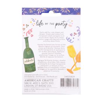 American Crafts - Stempelset "Life of the Party" Clear Stamps