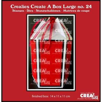 Crealies - Stanzschablone "Hexagon Box Large" Create A Box Dies