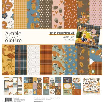 Simple Stories - Collections Kit "Acorn Lane" 12 Bogen Designpapier