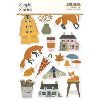 Simple Stories - Aufkleber "Acorn Lane" Sticker Book