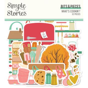 Simple Stories - Stanzteile "What's Cookin" Bits & Pieces 