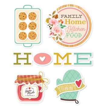 Simple Stories - Aufkleber "What's Cookin' ?" Chipboard Sticker 