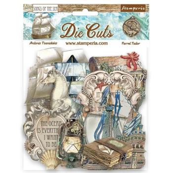 Stamperia - Stanzteile "Ship and Treasures" Die Cuts