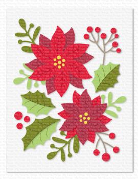 My Favorite Things - Stanzschablone "Winter Poinsettias" Die-namics