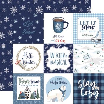 Carta Bella - Designpapier "Wintertime" Collection Kit 12x12 Inch - 12 Bogen  