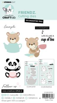 Creative Craft Lab - Studio Light - Stanzschablone "Accessoires Tea " Dies