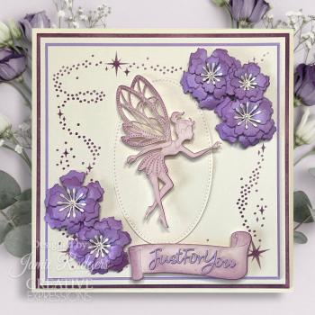 Creative Expressions - Schablone "Twinkling Frame" Stencil 6x6 Inch Design by Jamie Rodgers