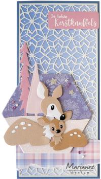 Marianne Design - Präge- und Stanzschalone "Deer Family" Collectables Dies