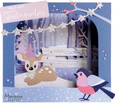 Marianne Design - Stanzschablone "Box Card Small" Craftables Dies