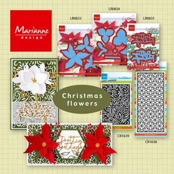 Marianne Design - Präge- und Stanzschablone "Poinsettia" Creatables Dies