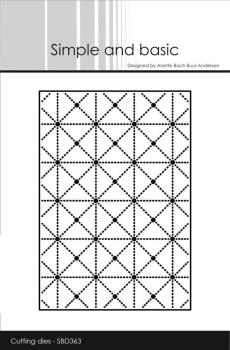 Simple and Basic - Stanzschablone 6,9x10 cm "Cover #2" Dies