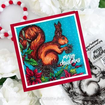 Picket Fence Studios - Stempelset "Christmas Joy" Clear stamps