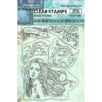 Stamperia - Stempelset "Mermaid" Clear Stamps