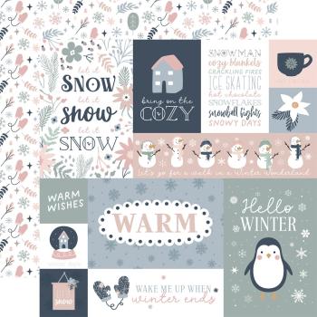 Echo Park - Designpapier "Winterland" Collection Kit 12x12 Inch - 12 Bogen