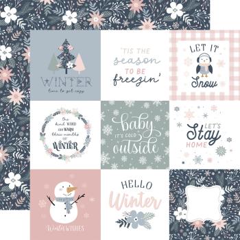 Echo Park - Designpapier "Winterland" Paper Pack 6x6 Inch - 24 Bogen