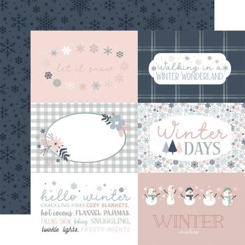 Echo Park - Designpapier "Winterland" Paper Pack 6x6 Inch - 24 Bogen