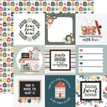 Echo Park - Designpapier "Good To Be Home" Paper Pack 6x6 Inch - 24 Bogen