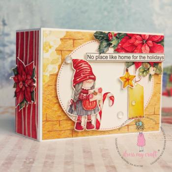 Dress My Craft - Designpapier "Holly Jolly Christmas" Paper Pack 12x12 Inch - 24 Bogen