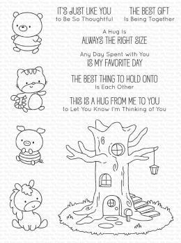 My Favorite Things - Stempelset "Treehouse Hugs" Clear Stamps