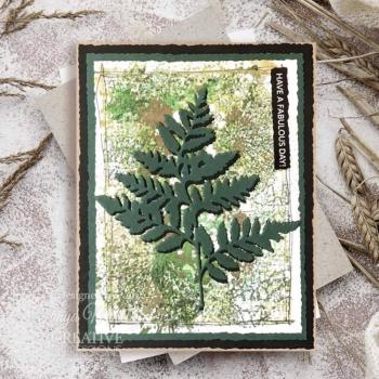 Creative Expressions - Gummistempel "Nature's Fragments" Rubber Stamp