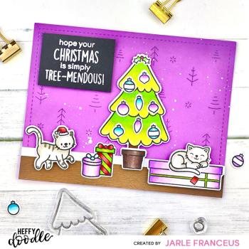 Heffy Doodle - Stempelset "Cozy Kitties" Clear Stamps 