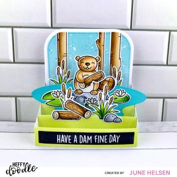 Heffy Doodle - Stempelset "Dam Fine Day" Clear Stamps