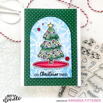 Heffy Doodle - Stempelset "Trim The Tree" Clear Stamps 