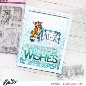 Heffy Doodle - Stempelset "Ice Pups" Clear Stamps 