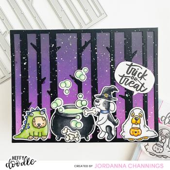 Heffy Doodle - Stempelset "Fangtastic Furballs" Clear Stamps 