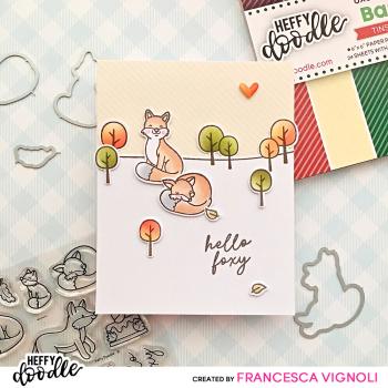 Heffy Doodle - Stempelset "Lovely Landscapes" Clear Stamps 