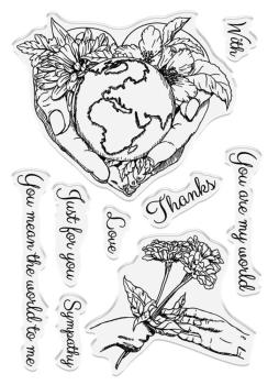 Crafters Companion - Stempelset "Mother Earth" Clear Stamps