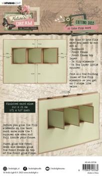 Studio Light - Stanzschablone "Trio Flip Card" Dies