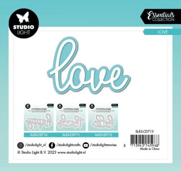 Studio Light - Stanzschablone "Love" Dies