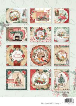 Studio Light  "Holly Jolly" Cardmaking Pad A4