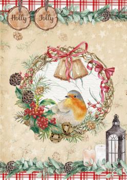 Studio Light  "Holly Jolly" Cardmaking Pad A4