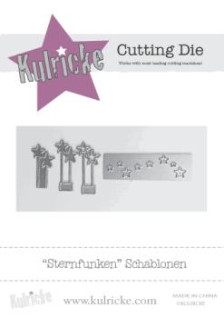 Kulricke Metall Stanzschablone Craft Die "Sternfunken"