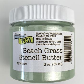 The Crafters Workshop - Modellierpaste "Beach Grass" Stencil Butter