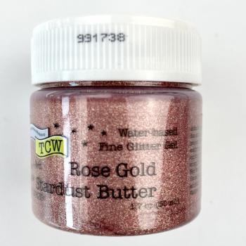 The Crafters Workshop - Modellierpaste "Rose Gold " Stardust Butter